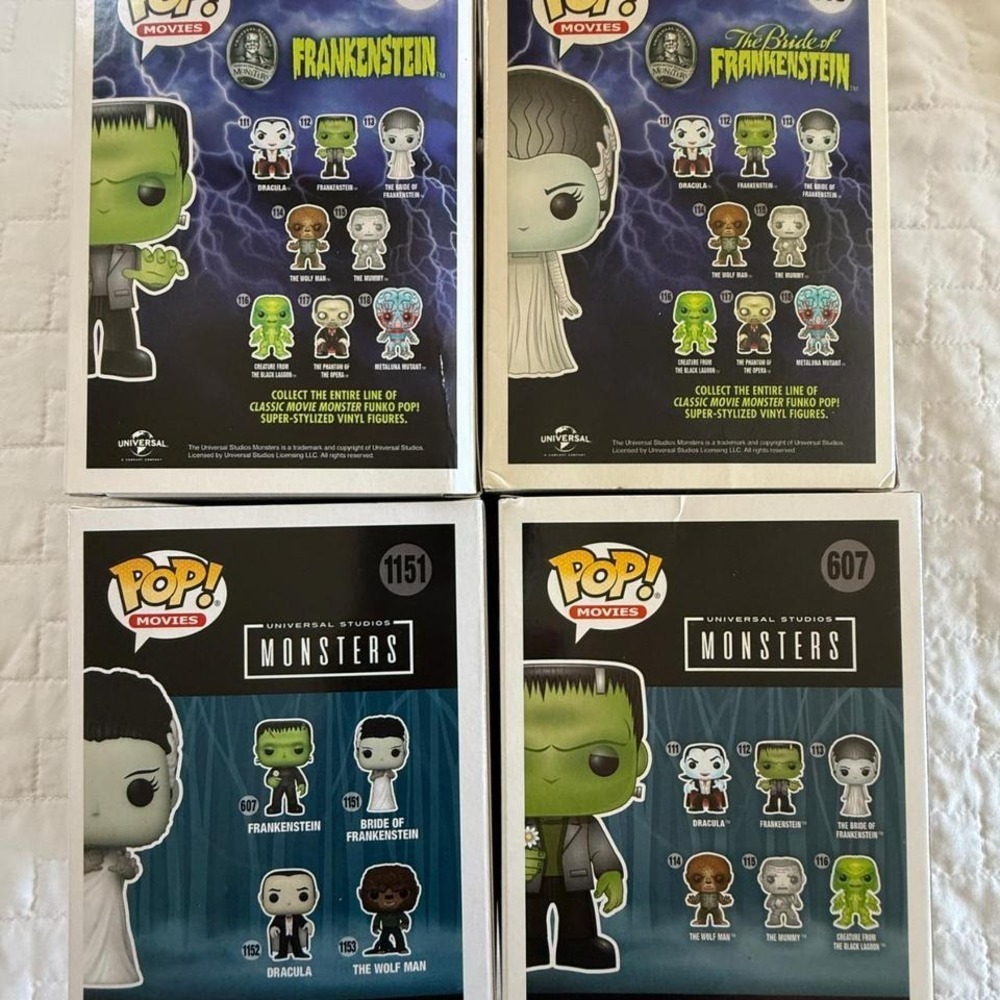 Funko Pop universal monsters the bride and monster - Picture 3 of 3